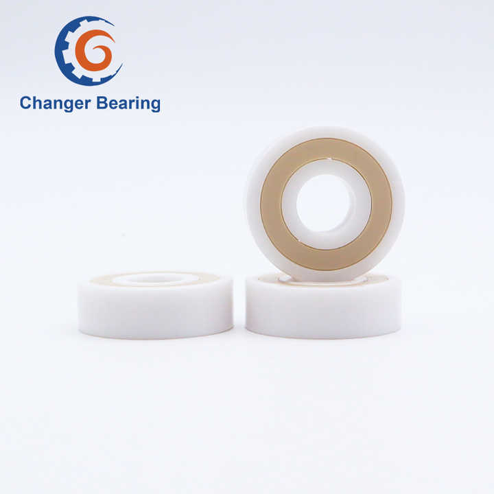 Zirconia ZrO2 Ceramic Bearing 6201 factory